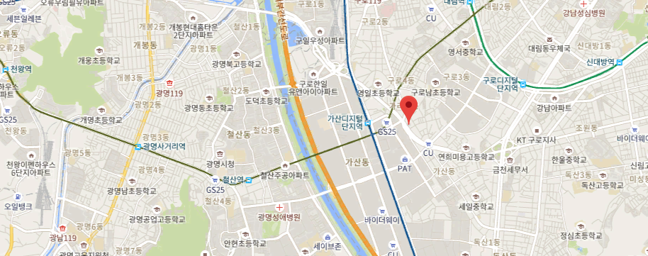 서울시 구로구 남부순환로 105길 108 지성빌딩 3층